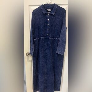 Produce Company Vintage Blue Long Dress